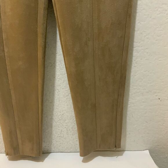 Zara Faux Suede Leggings NWOT - Picture 6 of 10